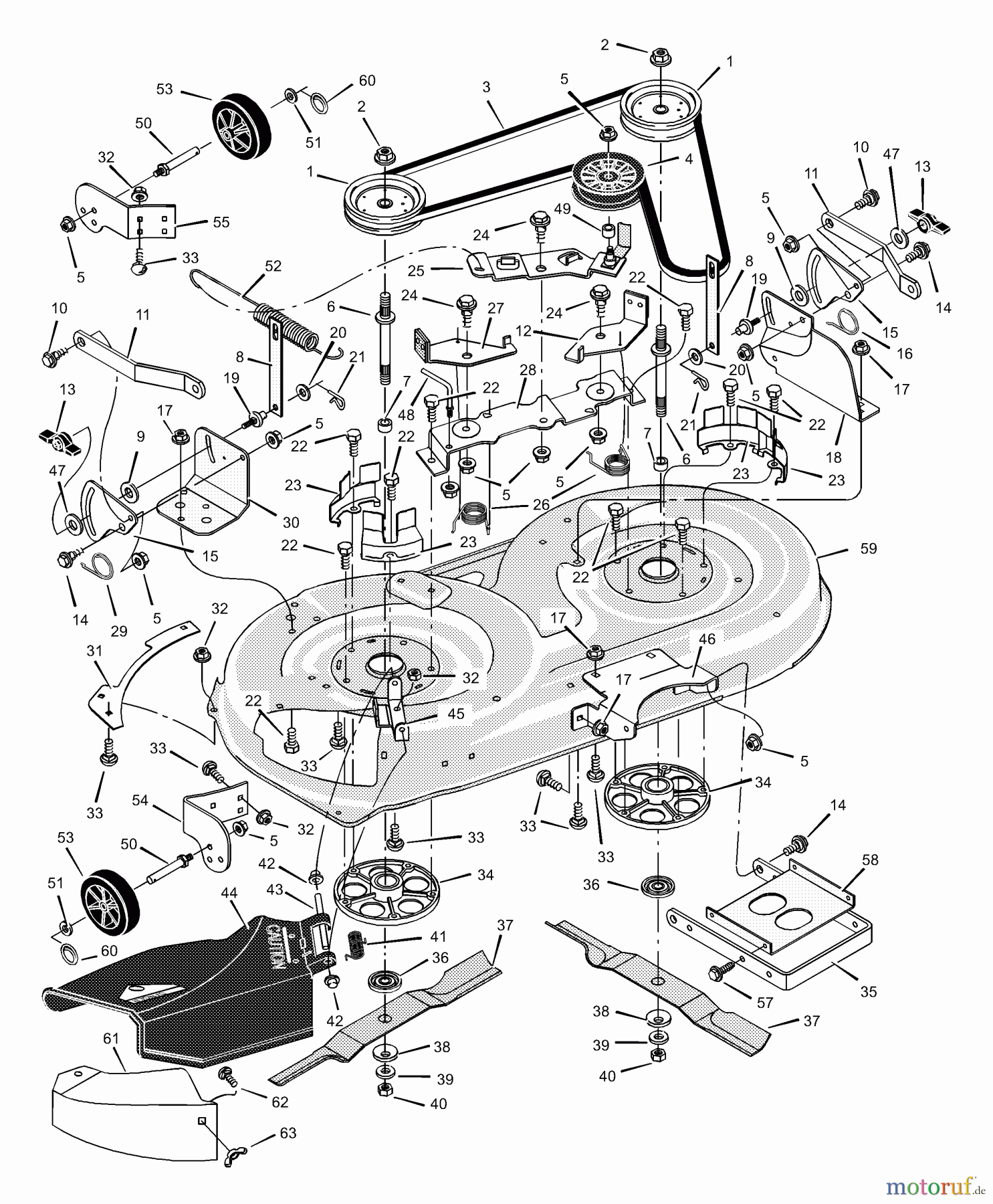  Murray Rasen- und Gartentraktoren 42583x6A - Murray Ultra 42