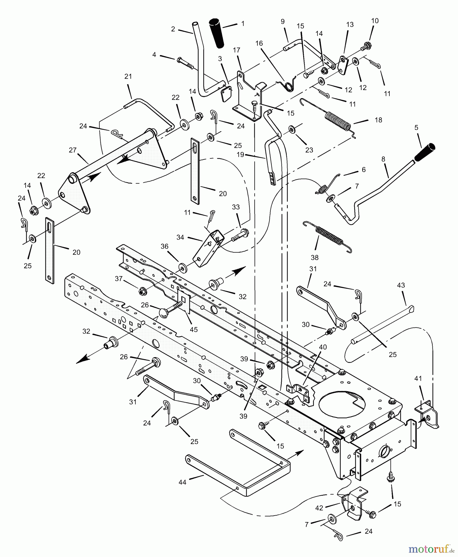  Murray Rasen- und Gartentraktoren 42583x6A - Murray Ultra 42
