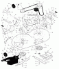 Murray 42590A - 42" Lawn Tractor (1998) Ersatzteile Mower Housing