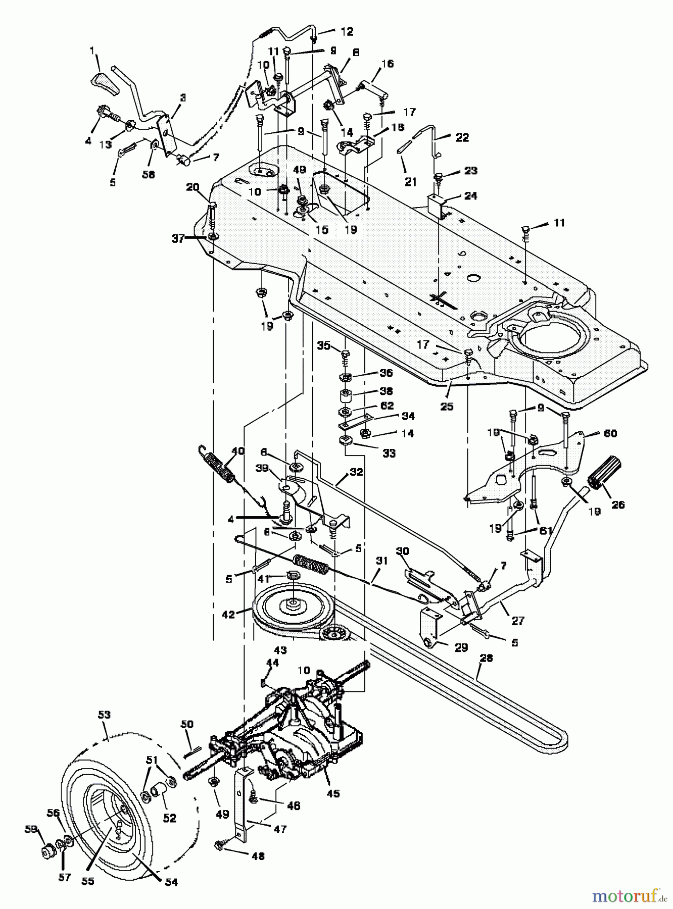  Murray Rasen- und Gartentraktoren 42816D - Murray 42