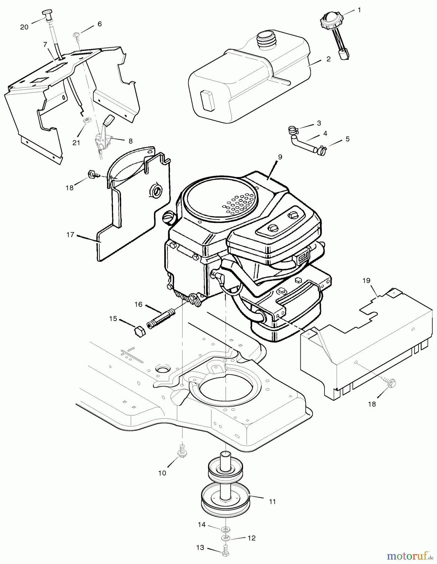  Murray Rasen- und Gartentraktoren 42918x8A - Scotts 42