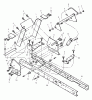 Murray 46103A - 46" Garden Tractor (1999) Ersatzteile Rear Frame Assembly