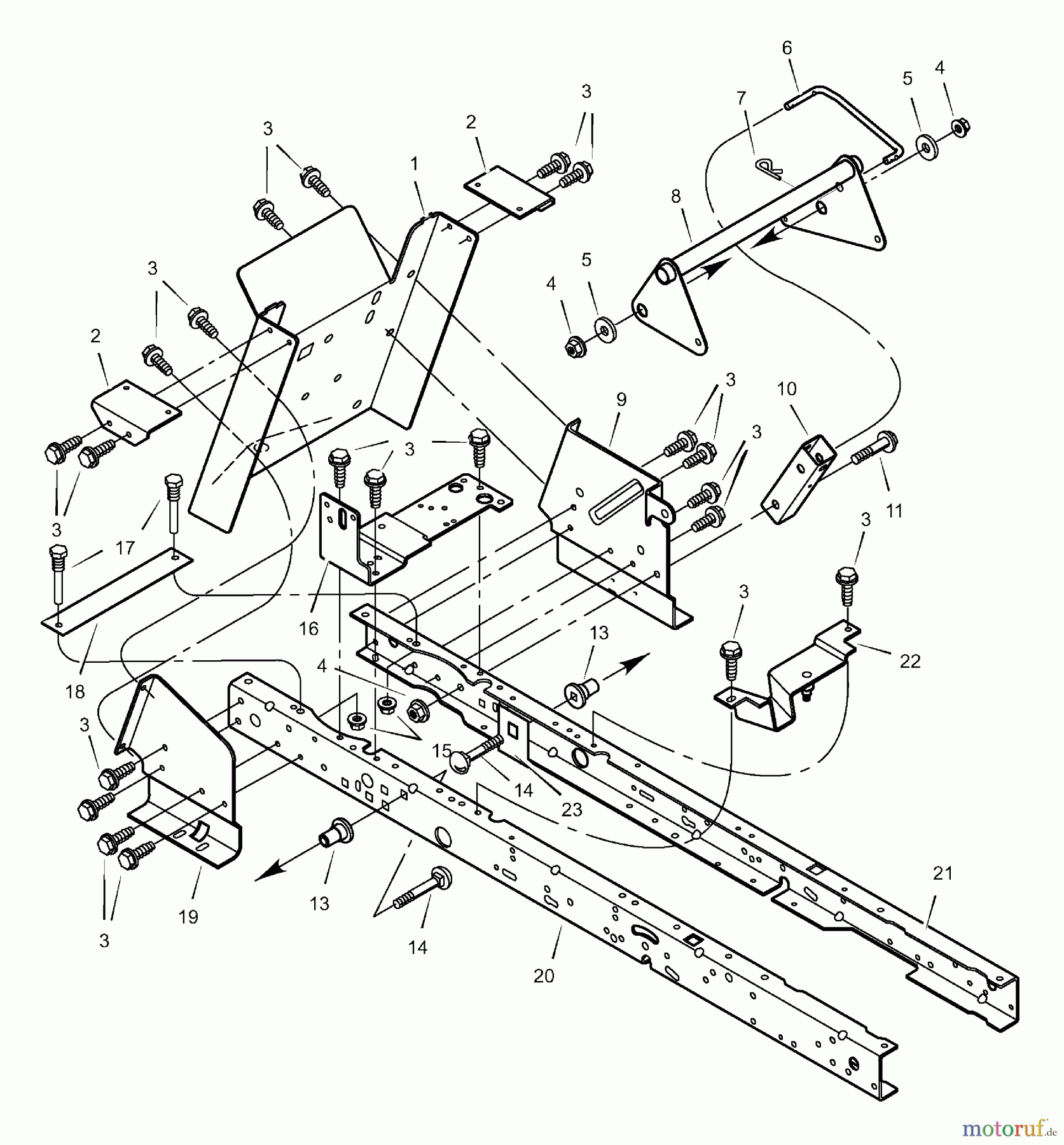  Murray Rasen- und Gartentraktoren 46104x8A - Scotts 46