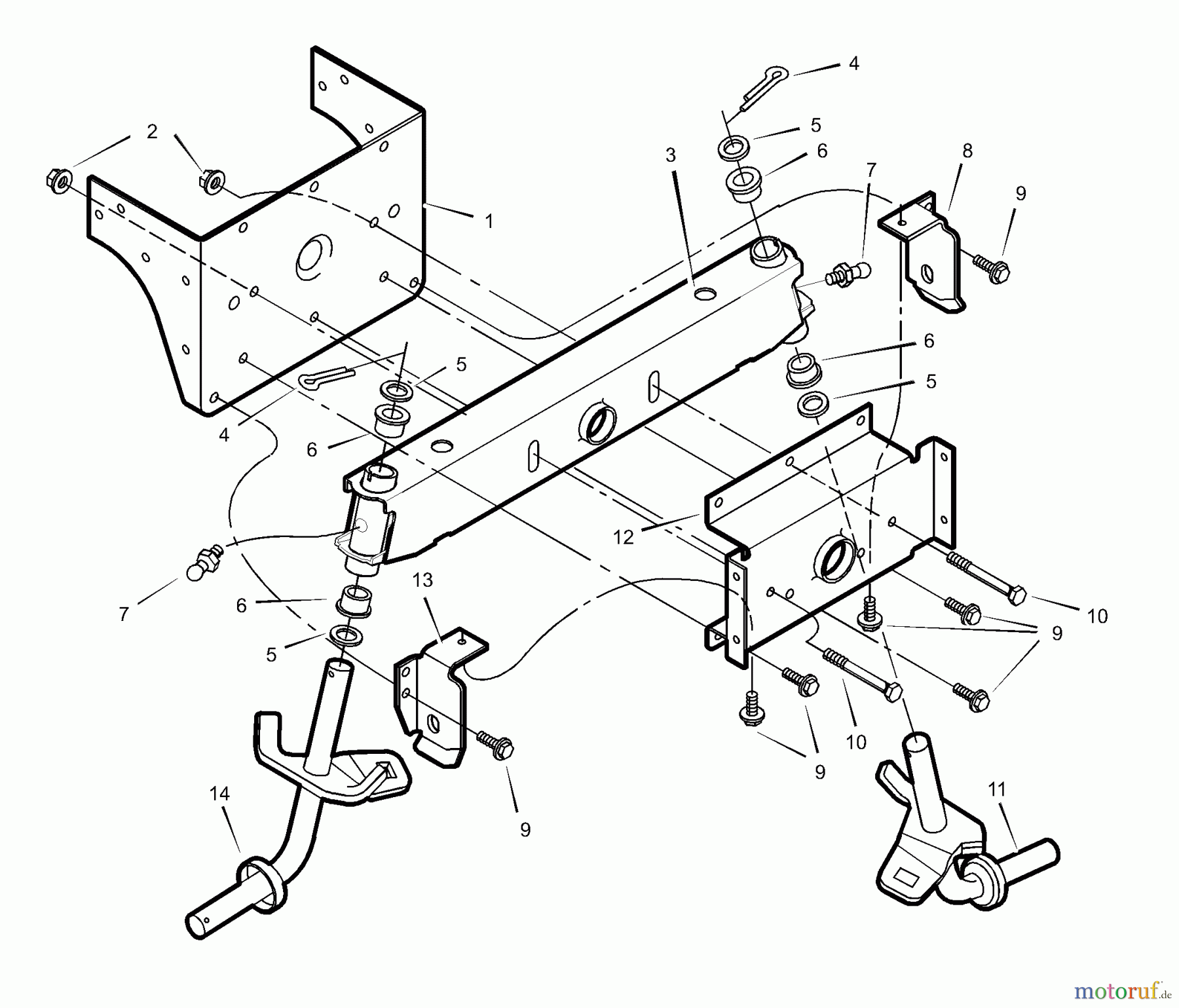  Murray Rasen- und Gartentraktoren 46104x8B - Scotts 46
