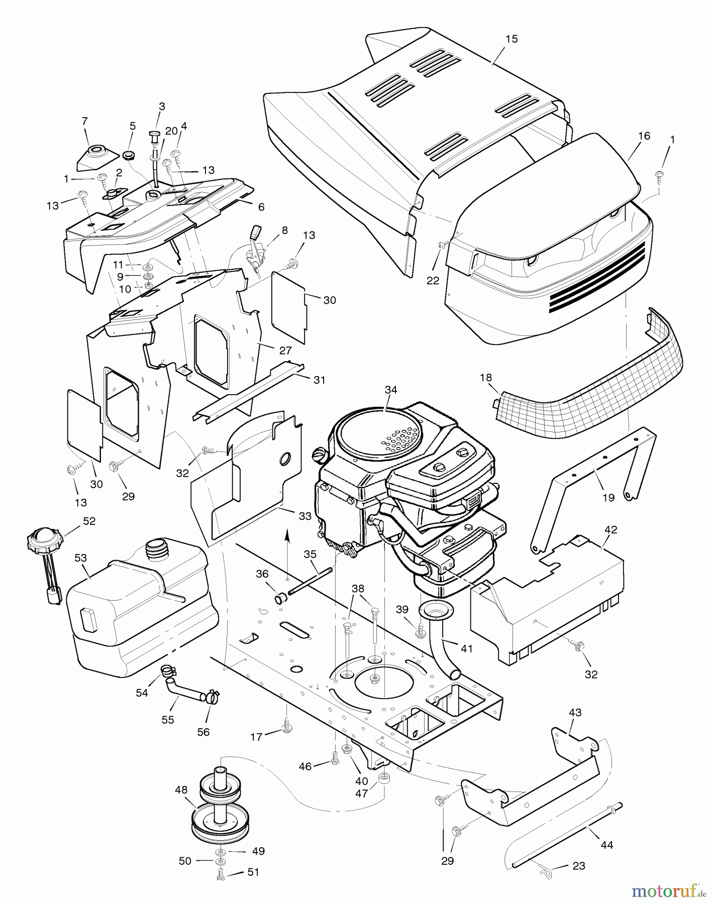  Murray Rasen- und Gartentraktoren 46401x6A - Murray Ultra 46