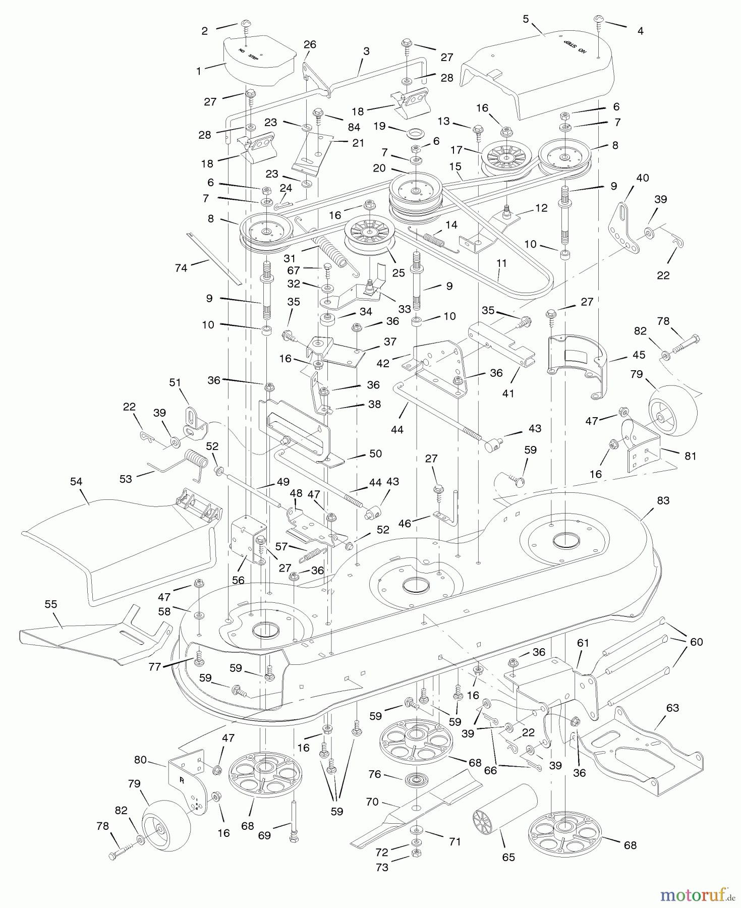  Murray Rasen- und Gartentraktoren 46431x92A - B&S/Murray 46