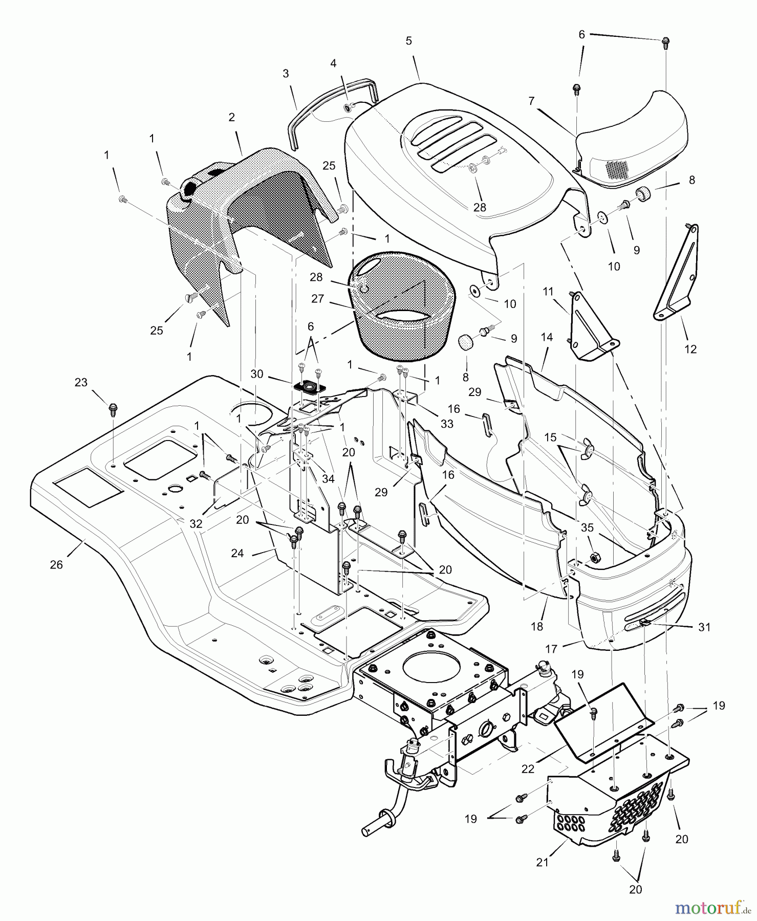  Murray Rasen- und Gartentraktoren 465606x692A - Stanley 46