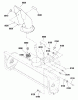 Murray 1695969 - 42" Single Stage Snowthrower Attachment Listas de piezas de repuesto y dibujos Spout Group (987378)