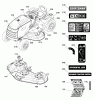 Murray 107.250060 (2691087-00) - Craftsman CTX9500, 52" Lawn Tractor Ersatzteile Decal Group (2990304_2990306)