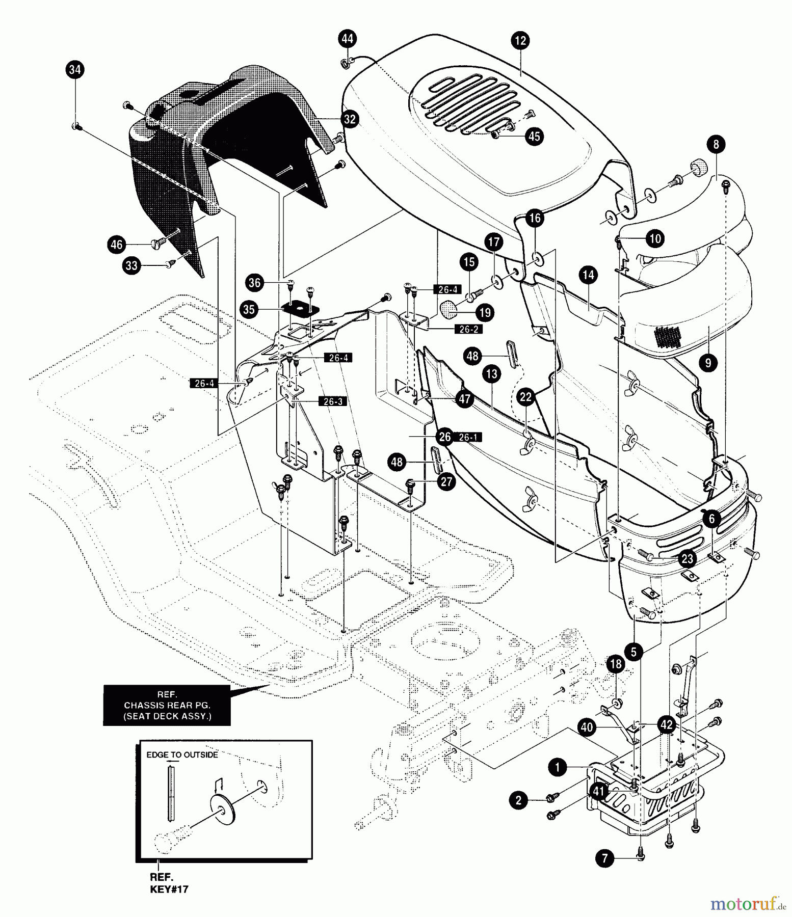  Murray Rasen- und Gartentraktoren 46562x8B - Scotts 46