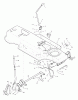 Murray 46804A - 46" Lawn Tractor (1996) Ersatzteile Mower Housing Suspension