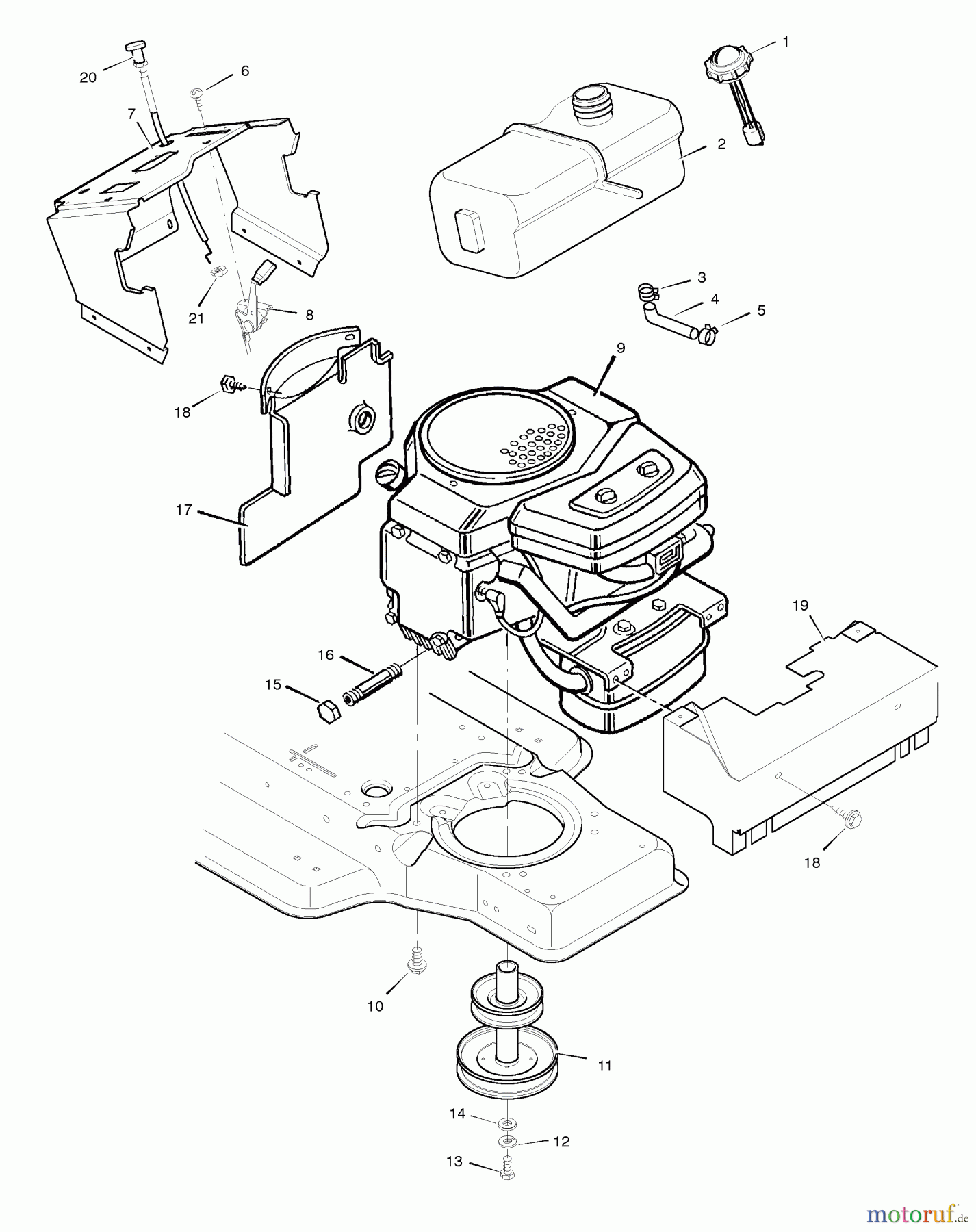  Murray Rasen- und Gartentraktoren 46904x192A - B&S/Murray 46