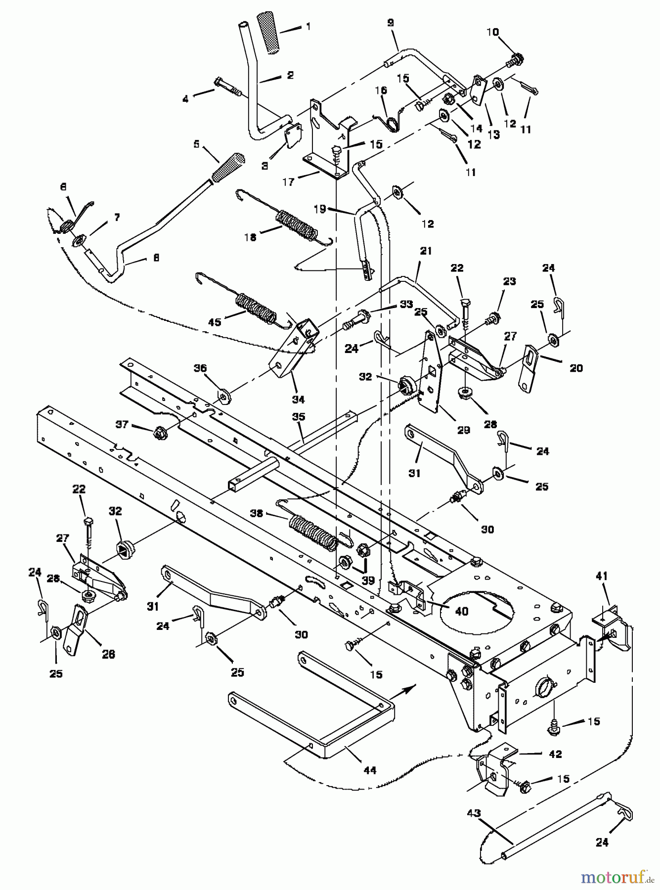  Murray Rasen- und Gartentraktoren 48560x192A - B&S/Murray 48