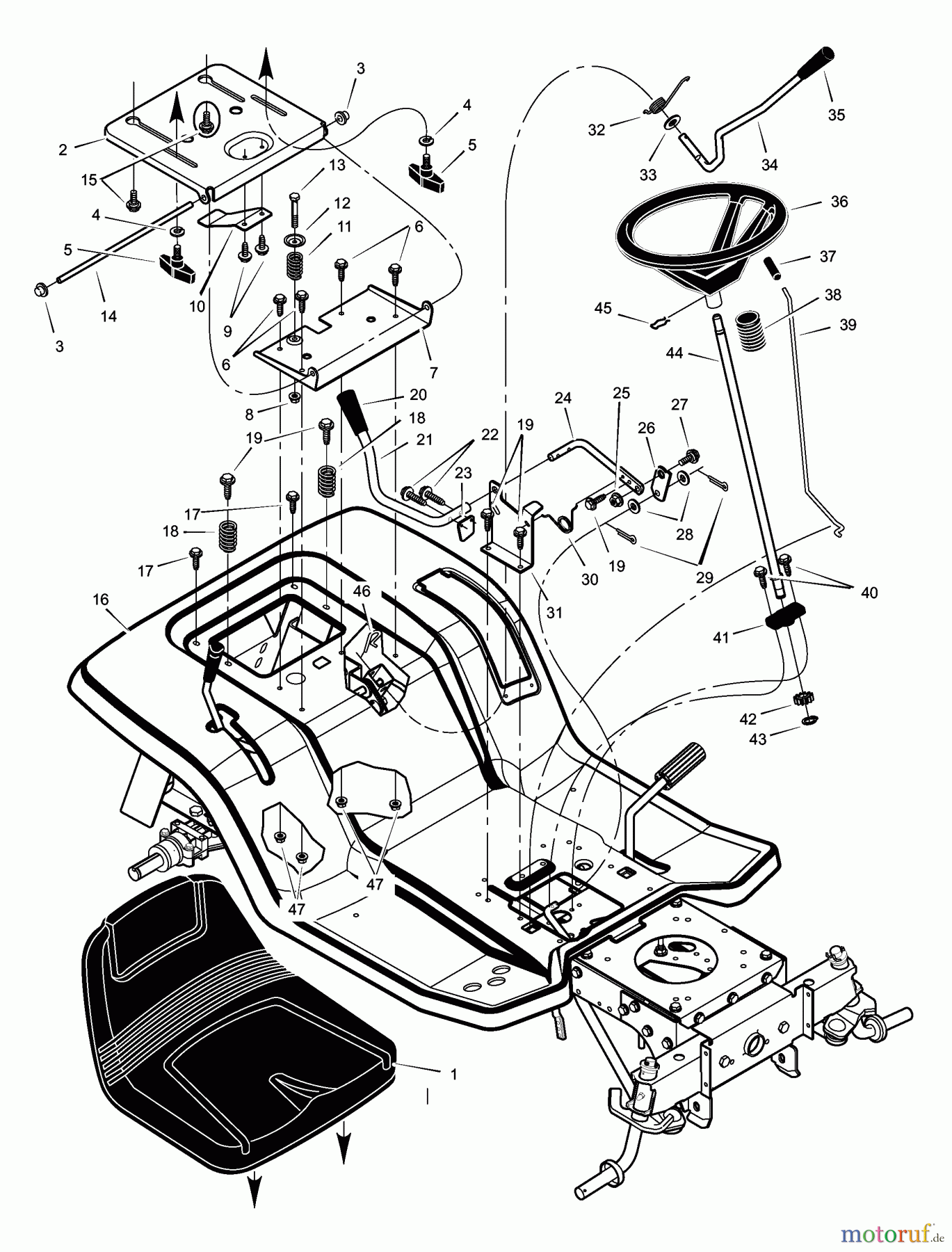  Murray Rasen- und Gartentraktoren 52161x89A - Yard King Performance 52