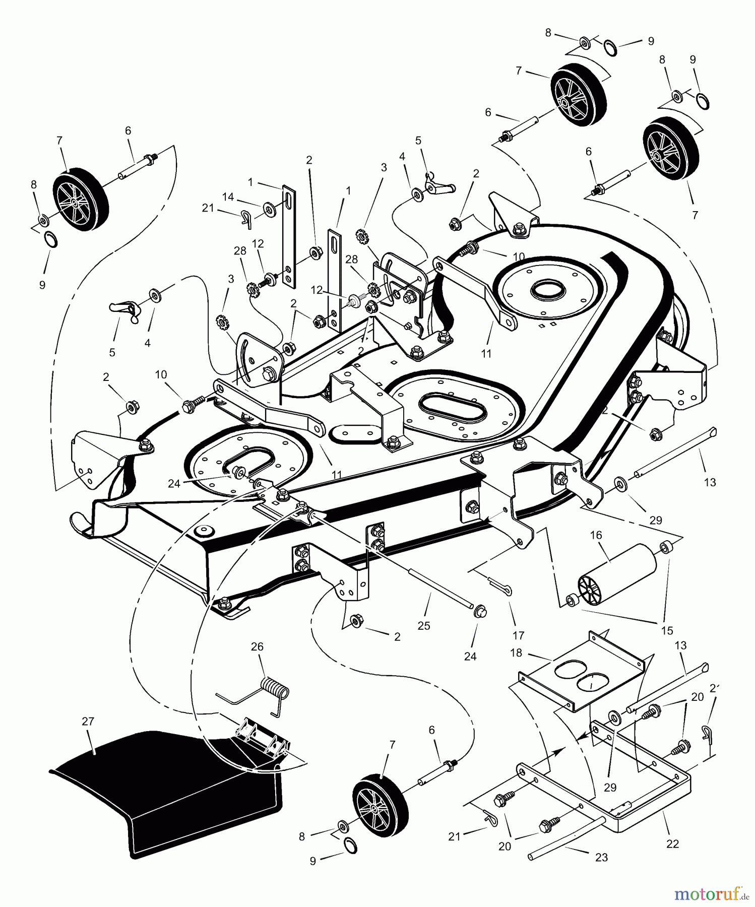  Murray Rasen- und Gartentraktoren 52161x89B - Yard King Performance 52