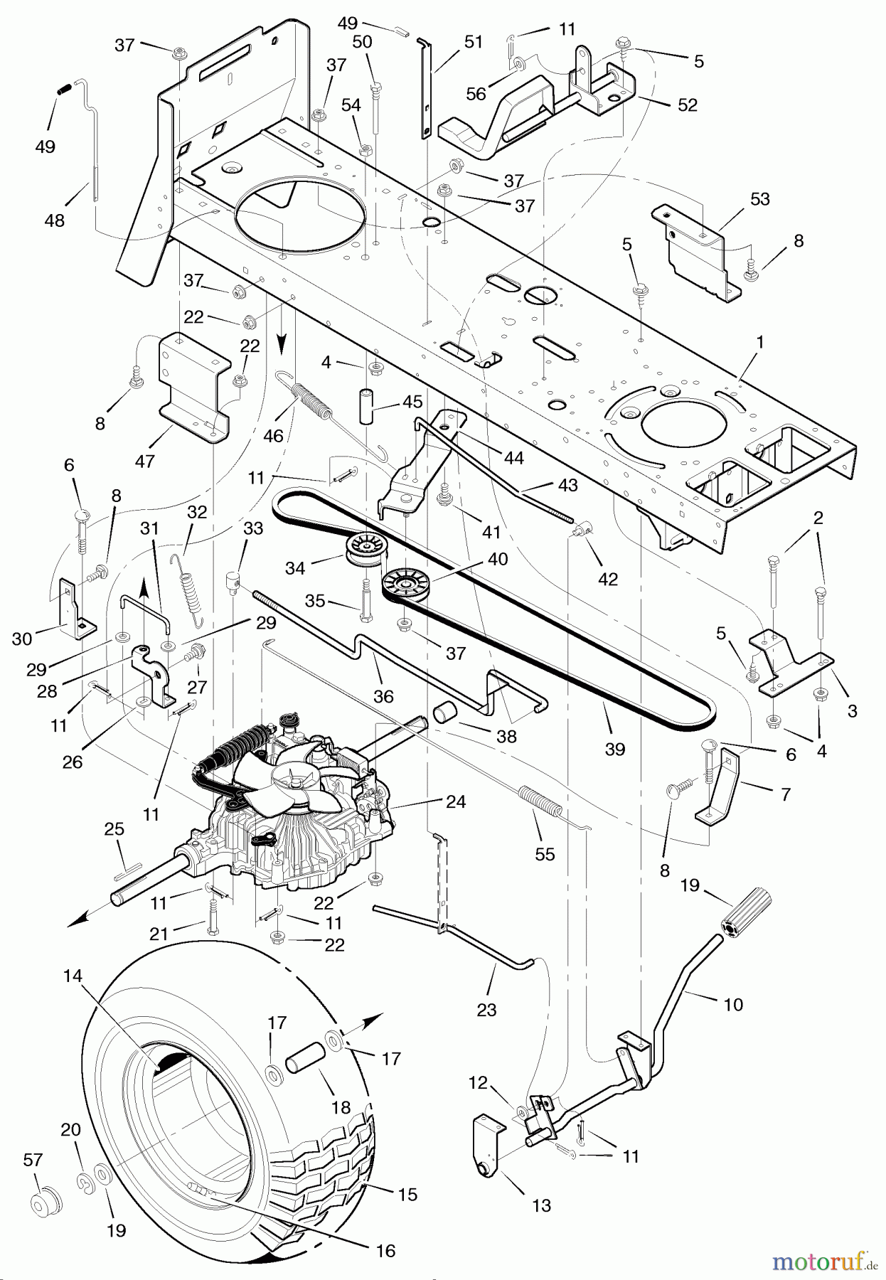  Murray Rasen- und Gartentraktoren 52461x89A - Yard King Performance 52