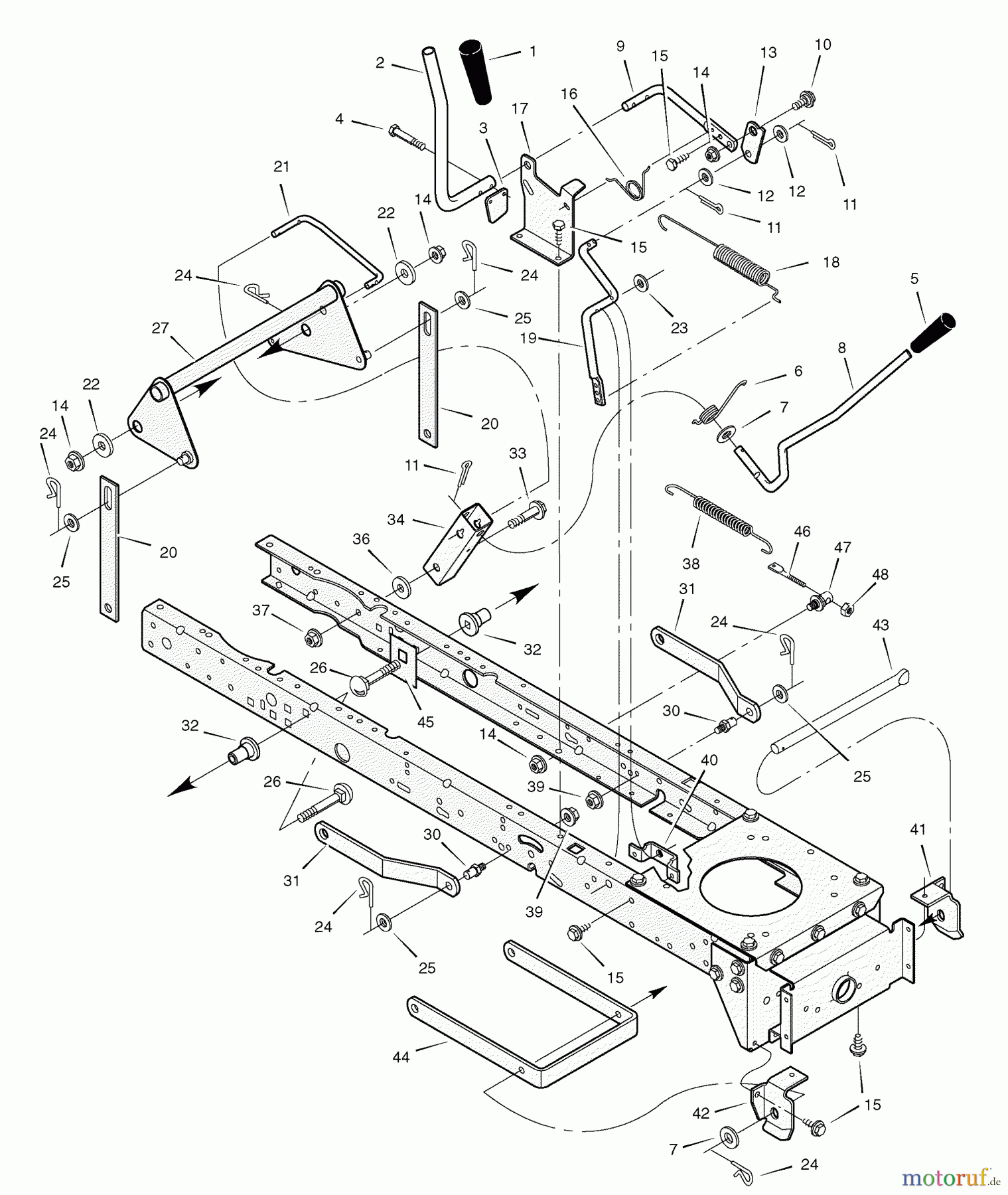 Murray Rasen- und Gartentraktoren C950-60471-0 - Craftsman 42