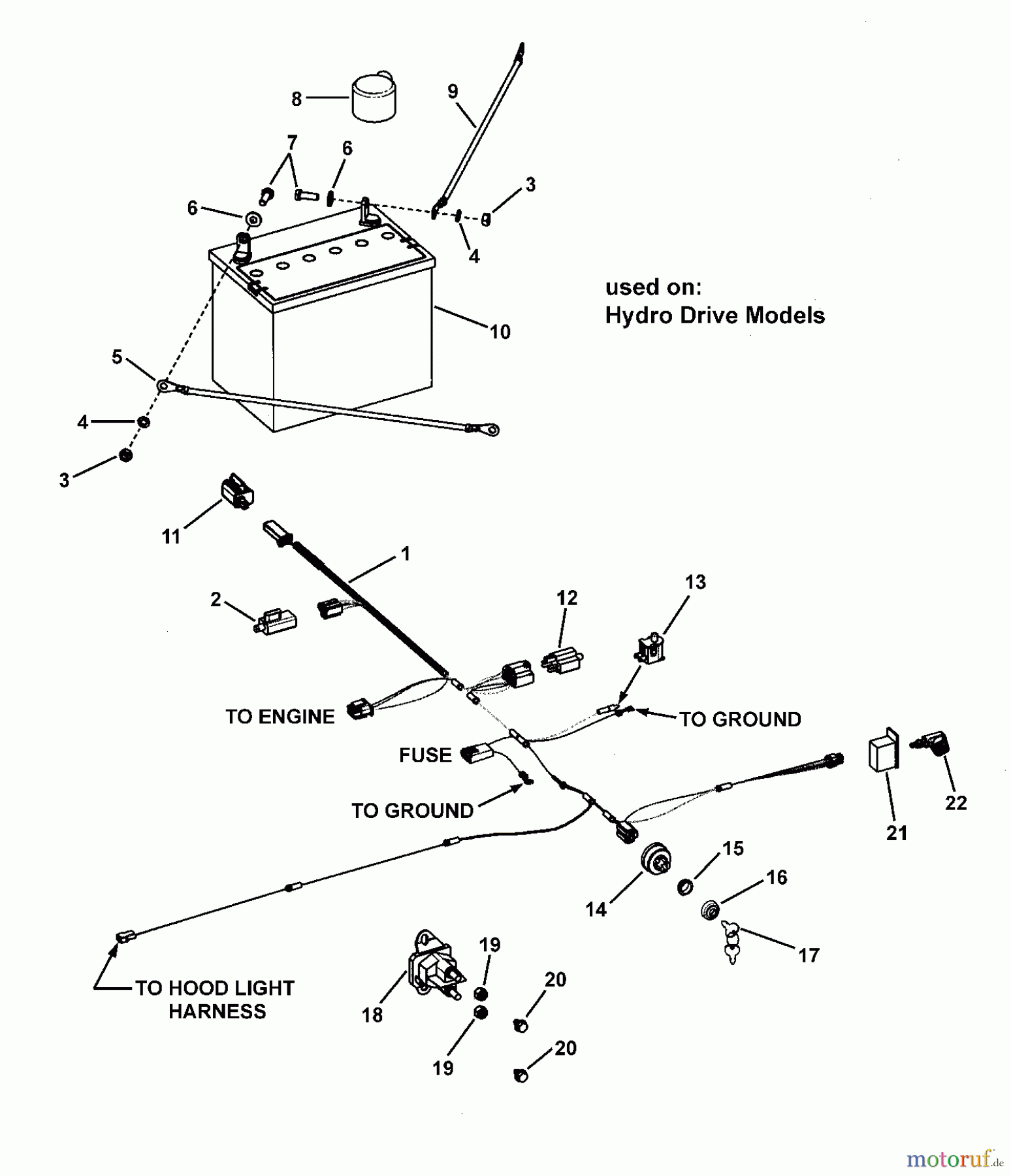  Murray Rasen- und Gartentraktoren LT20460 (7800192) - Murray 46