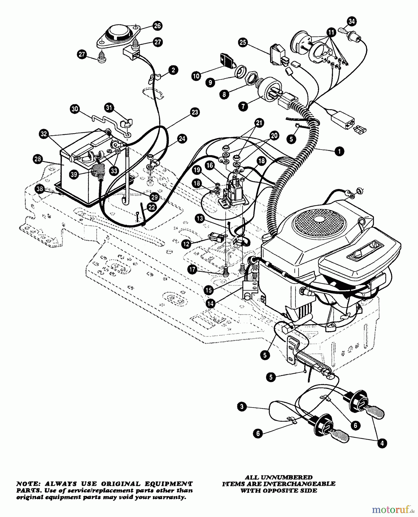  Murray Rasen- und Gartentraktoren G4318030 - Murray 43
