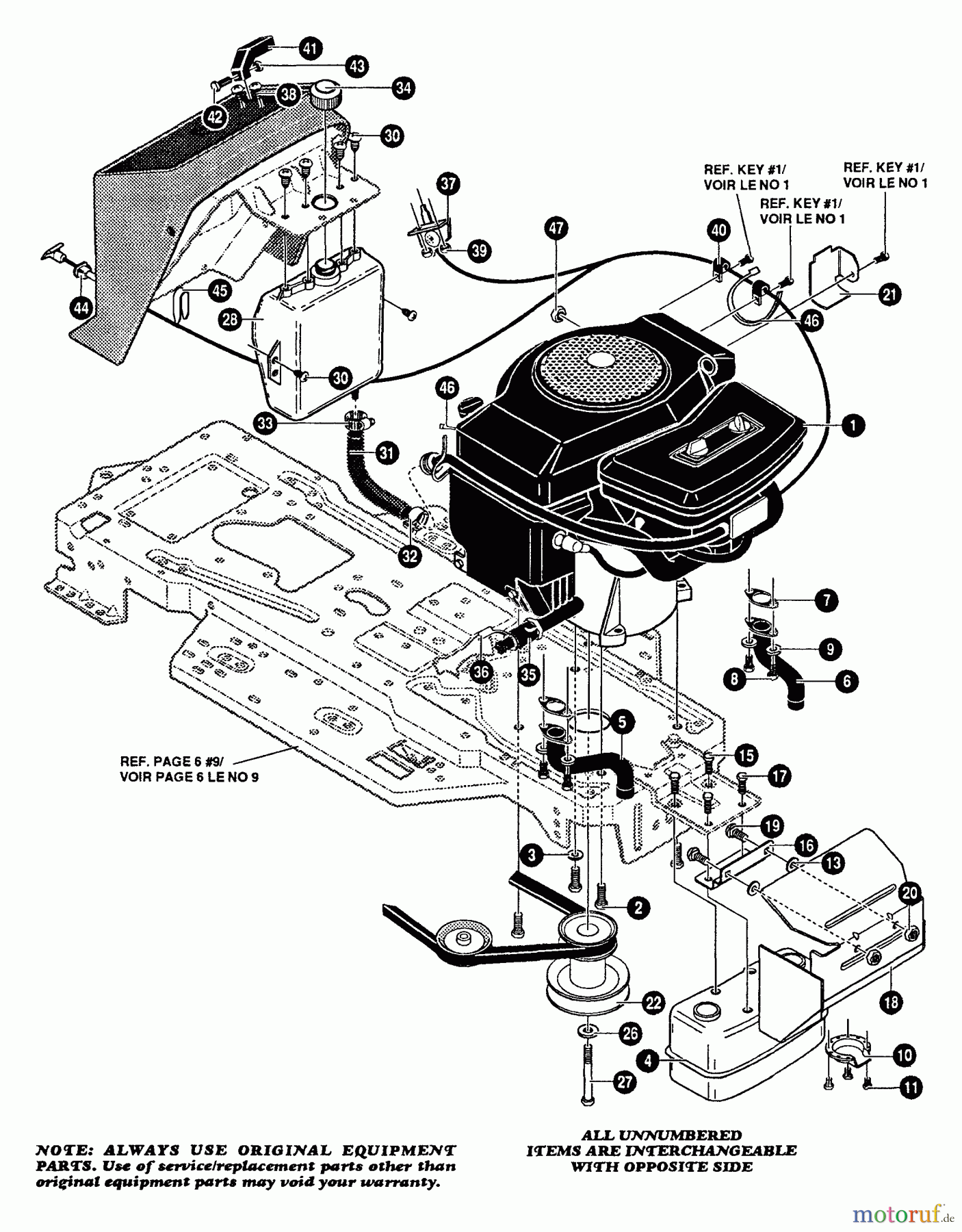  Murray Rasen- und Gartentraktoren G4318030 - Murray 43