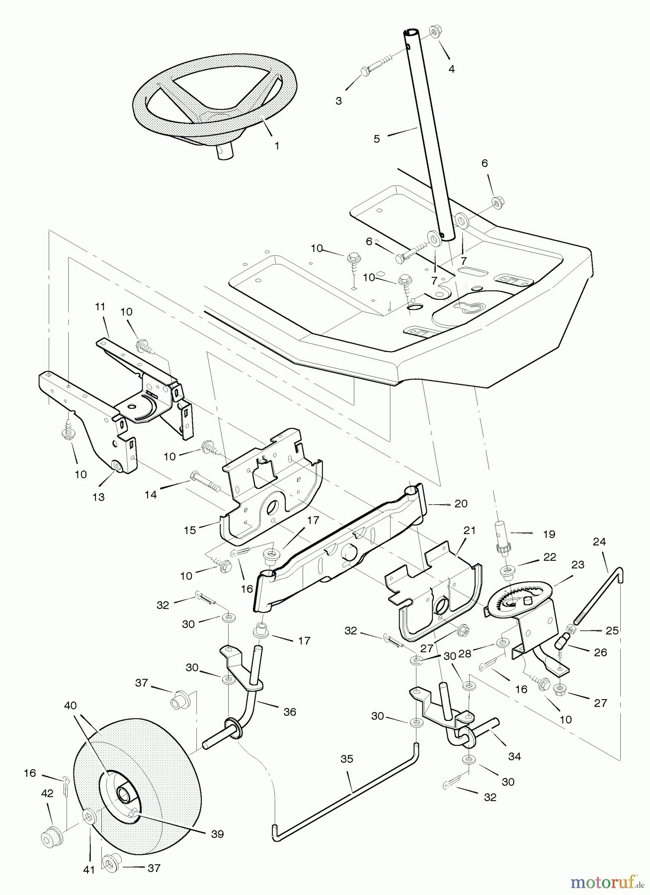  Murray Reitermäher 30544x92D - B&S/Murray 30