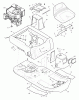 Murray 30545x92B - B&S/ 30" Rear Engine Rider (1999) (Walmart) Ersatzteile Body Chassis