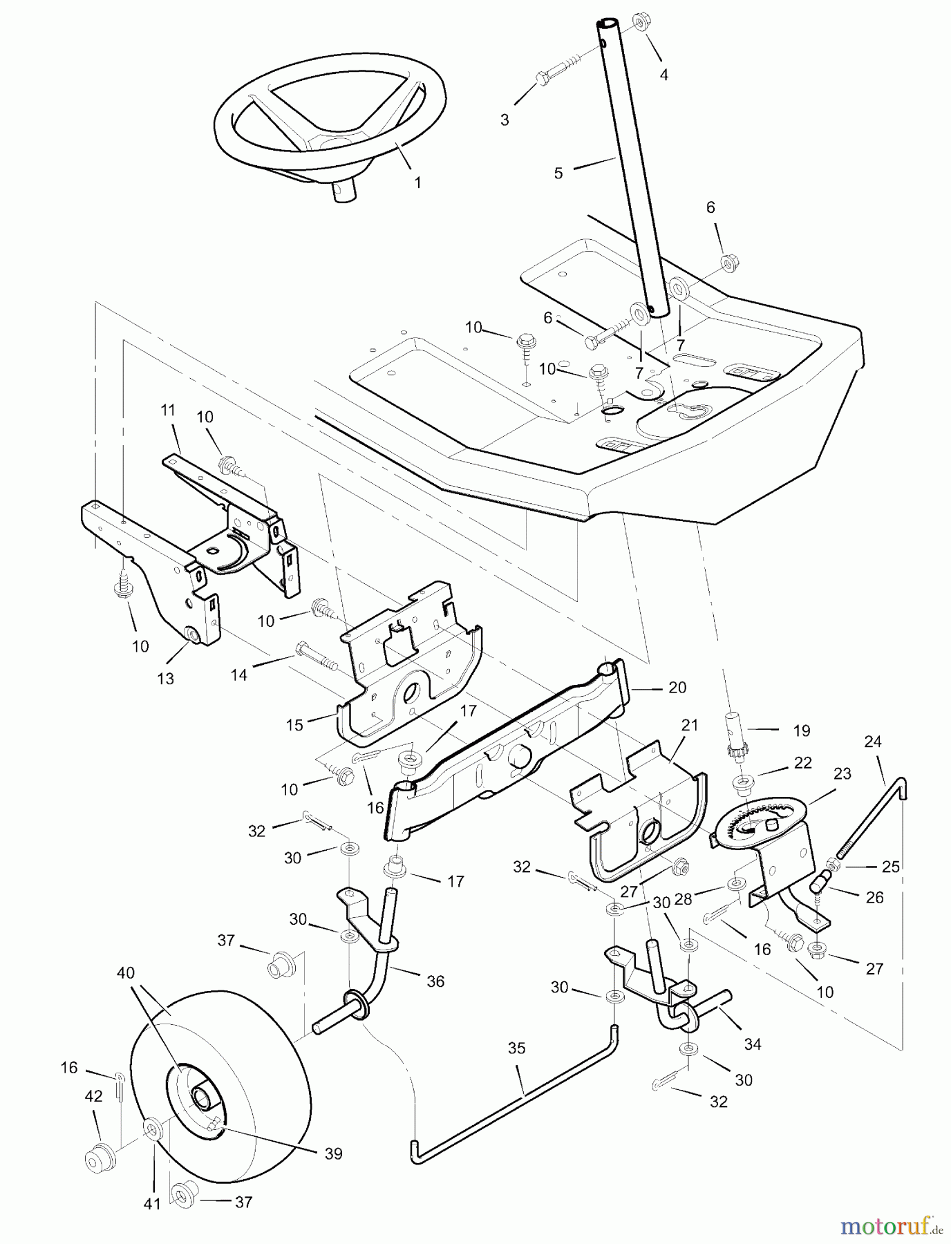  Murray Reitermäher 30545x92B - B&S/Murray 30