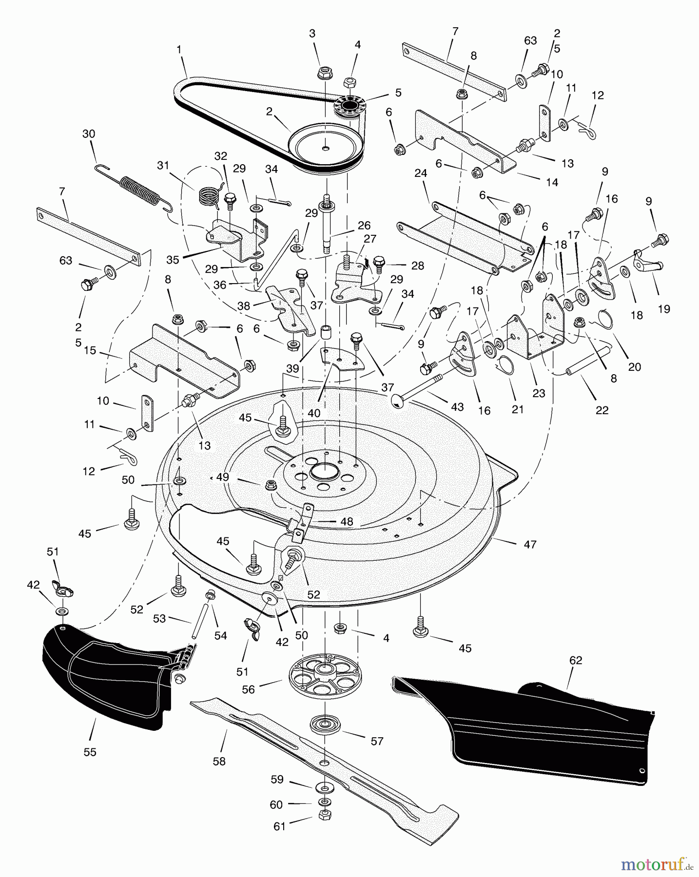 Murray Reitermäher 309000x8NA - Scotts 30