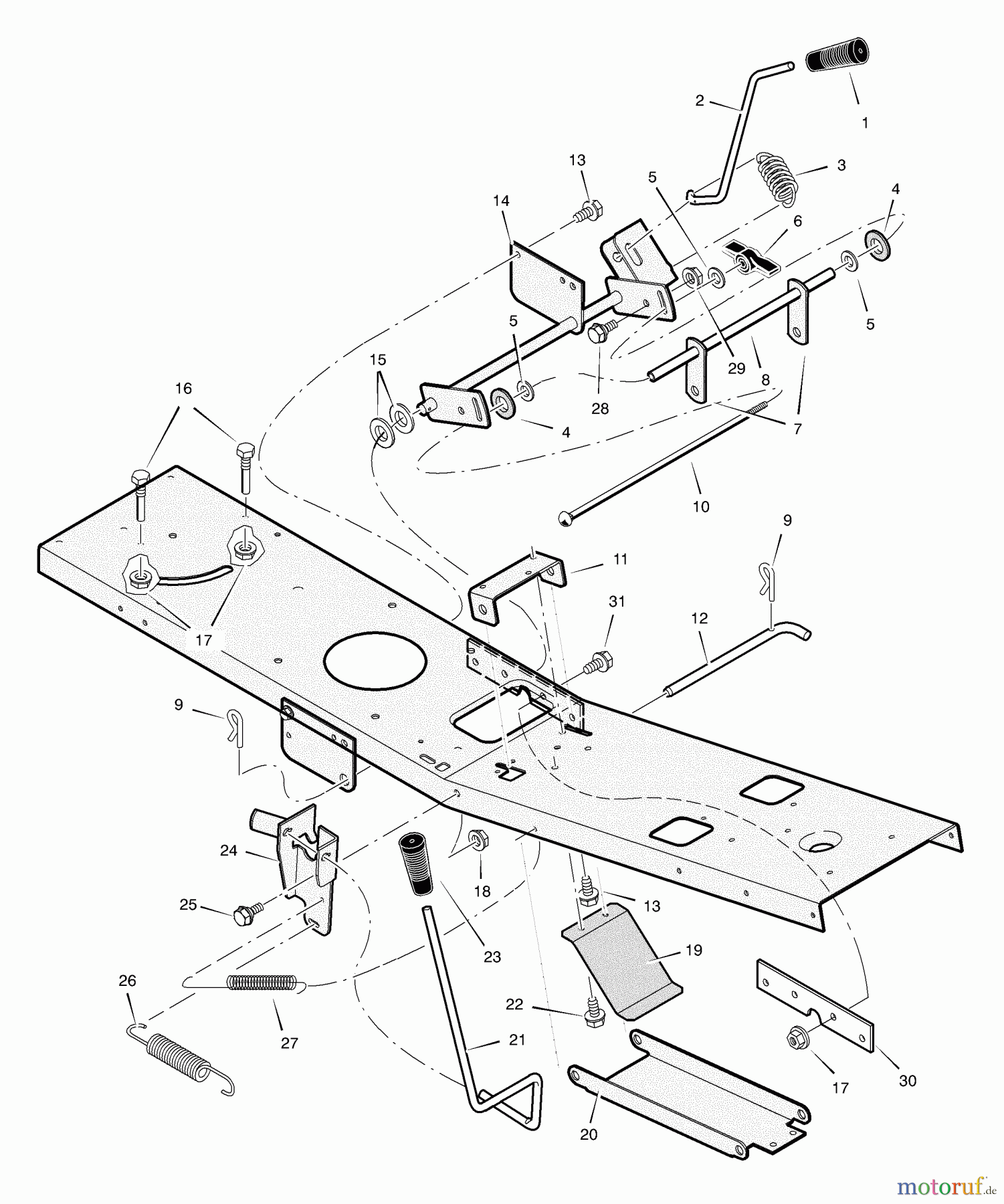 Murray Reitermäher 309000x8NA - Scotts 30