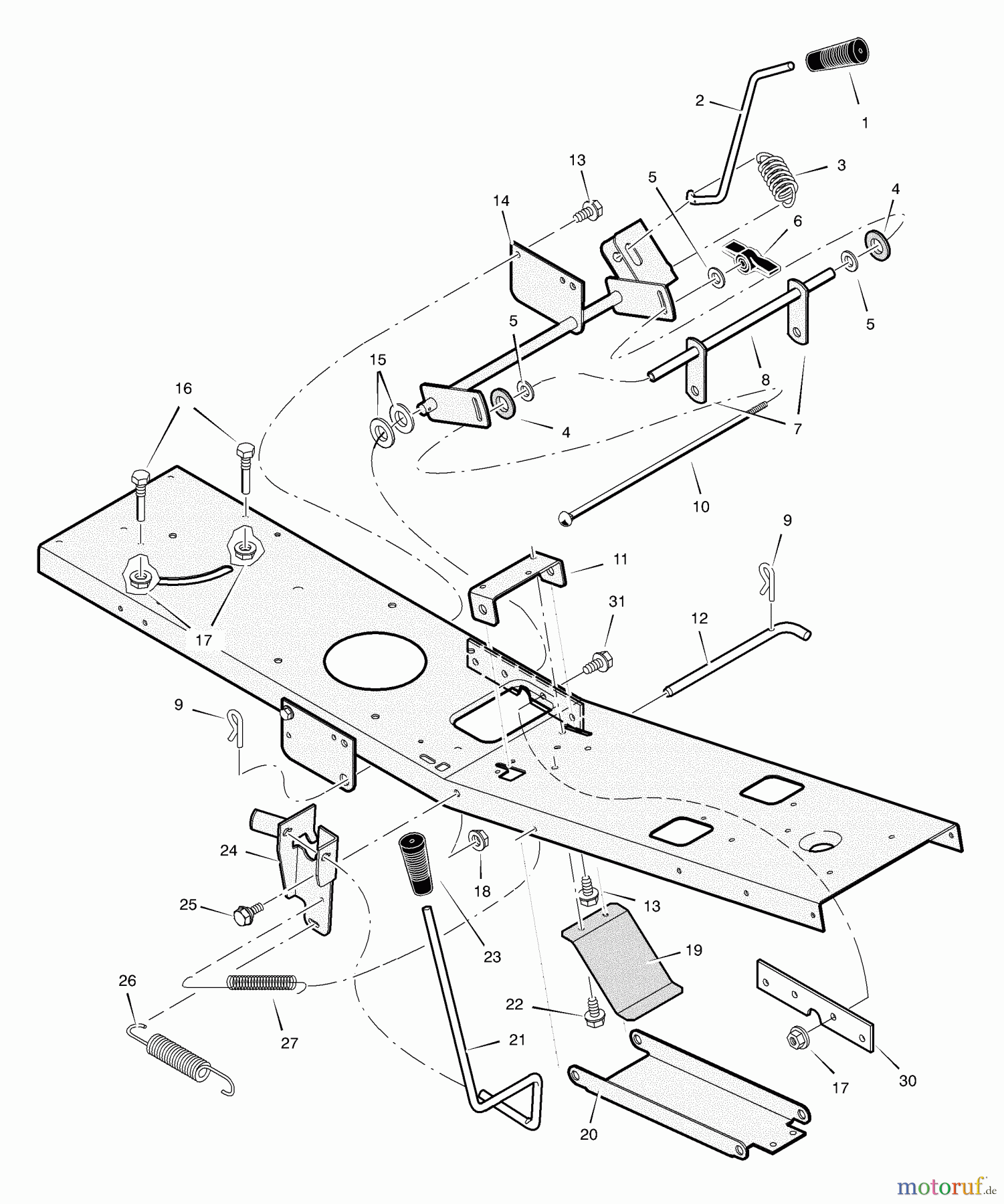  Murray Reitermäher 309002x24A - B&S/Murray 30