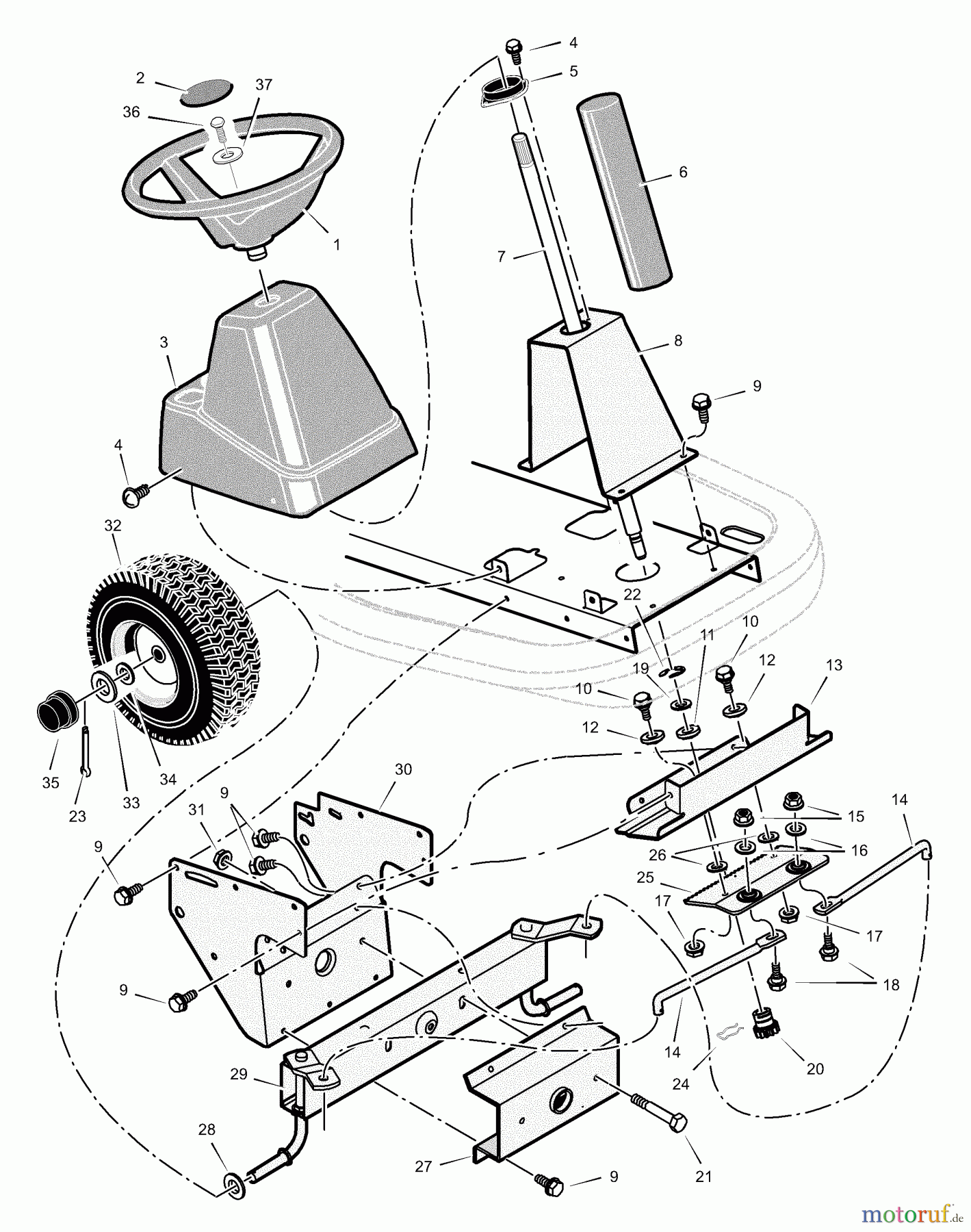  Murray Reitermäher 309300x30A - Murray 30