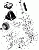 Murray 309300x30A - 30" Rear Engine Rider (2003) Listas de piezas de repuesto y dibujos Steering