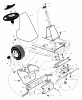 Murray 536.270302 - Craftsman 30" Mid-Engine Rider (2005) (Sears) Listas de piezas de repuesto y dibujos Steering