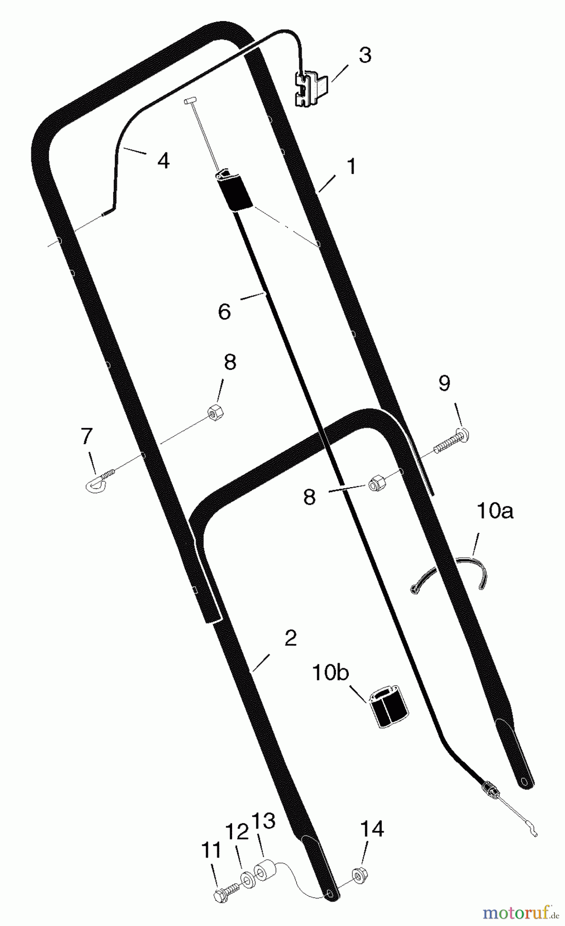 Murray Rasenmäher 201010x24A - B&S/Murray 20