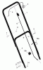 Murray 201010x24A - B&S/ 20" Walk-Behind Mower (2004) (Meijer) Ersatzteile Handle Assembly