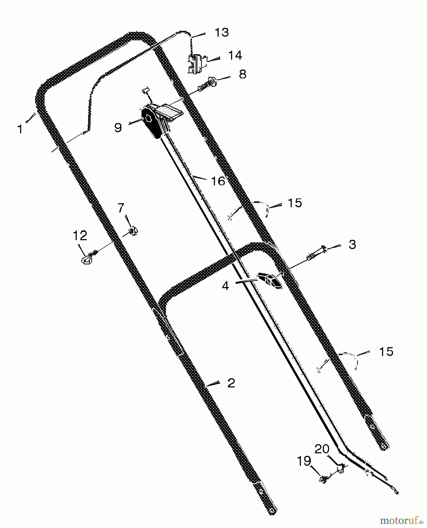  Murray Rasenmäher 20505x192B - B&S/Murray 20