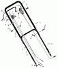 Murray 20605x192A - B&S/ 20" Walk-Behind Mower (1997) (Walmart) Ersatzteile Handle Assembly