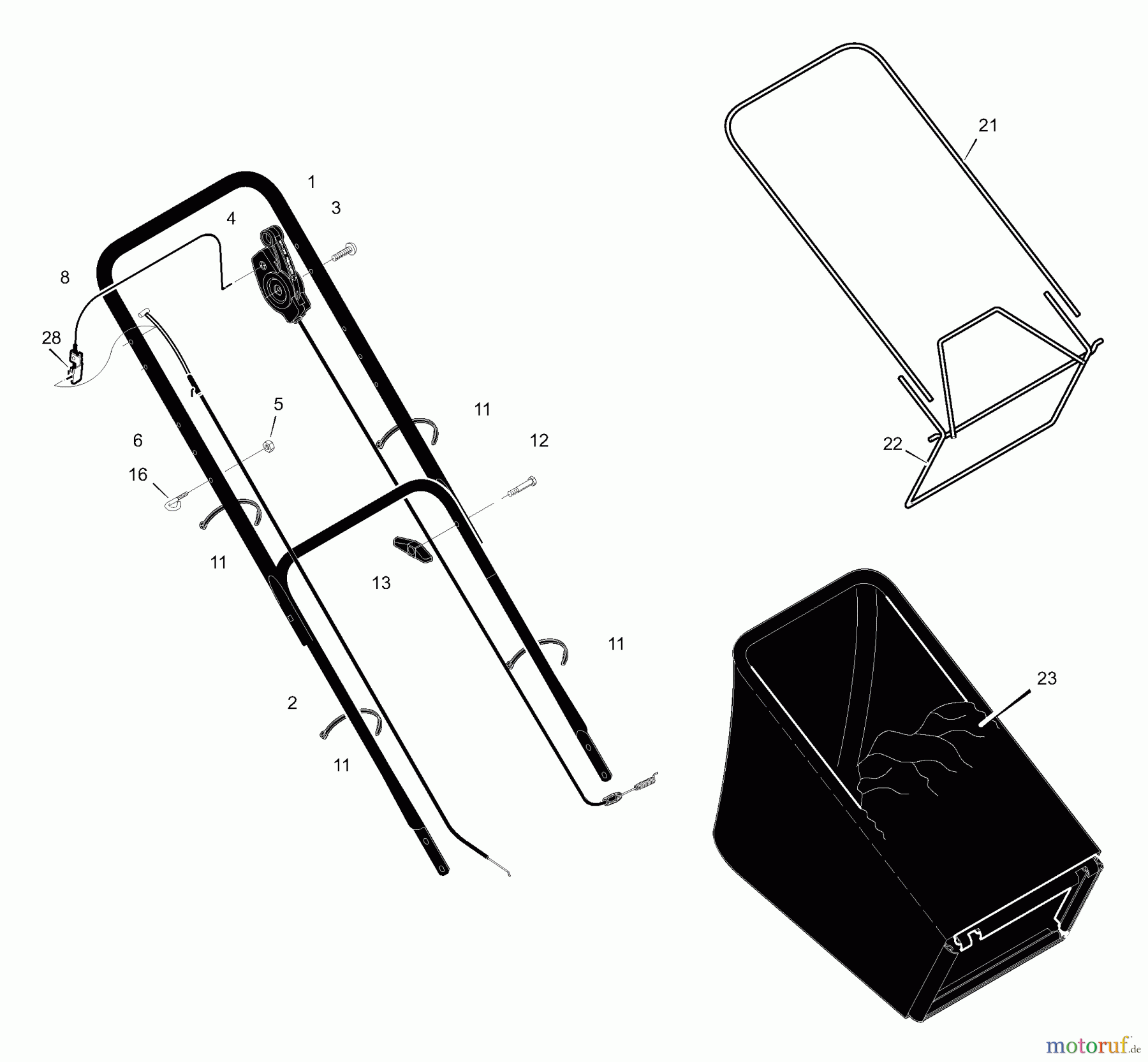  Murray Rasenmäher 20606x30A - Murray 20