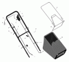 Murray 206310x194A - B&S/ 20" Walk-Behind Mower (2001) (Walmart) Ersatzteile Handle & Bag Assembly