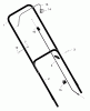 Murray 220092x92B - B&S/ 22" Walk-Behind Mower (2003) (Walmart) Ersatzteile Handle Assembly