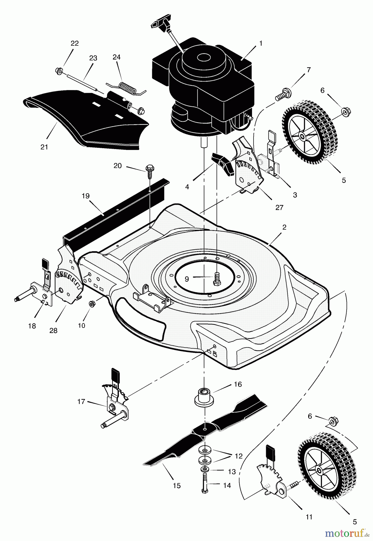  Murray Rasenmäher 22117x194B - B&S/Murray 22