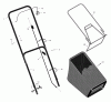 Murray 22265x31A - Scotts 22" Walk-Behind Mower (2000) (Home Depot) Ersatzteile Handle & Bag Assembly