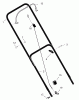Murray 22265x8J - Scotts 22" Walk-Behind Mower (2004) (Home Depot) Ersatzteile Handle Assembly - Tecumseh Models