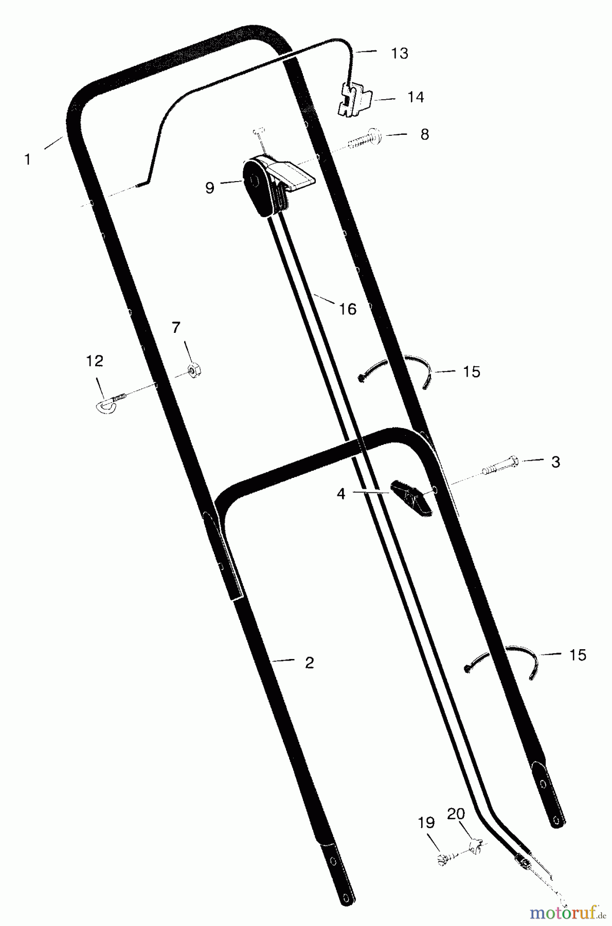 Murray Rasenmäher 22275x83A - B&S/Murray 22
