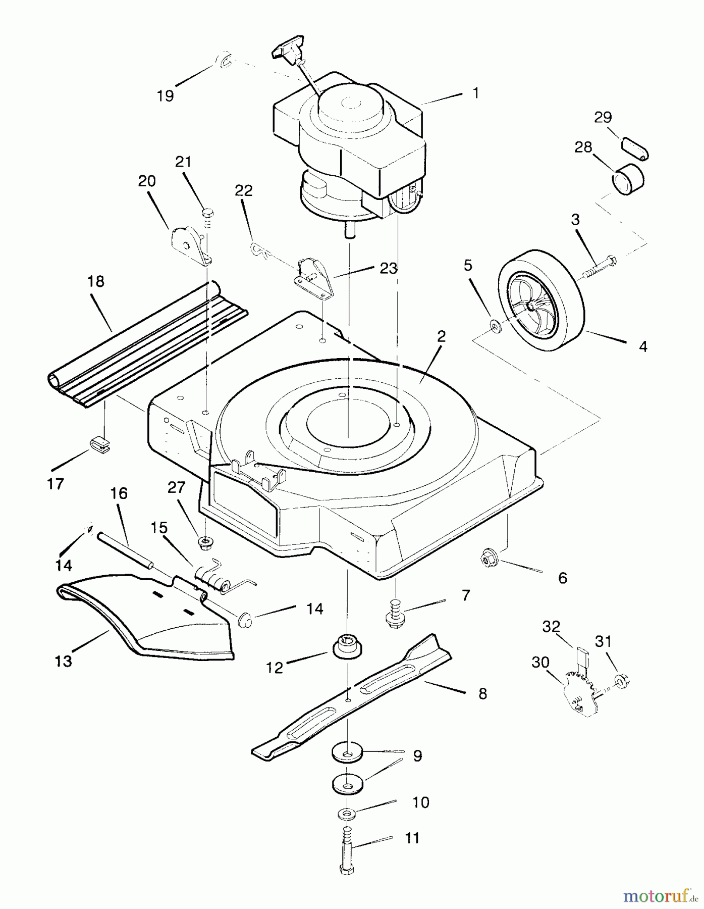  Murray Rasenmäher 22277x199B - B&S/Murray 22