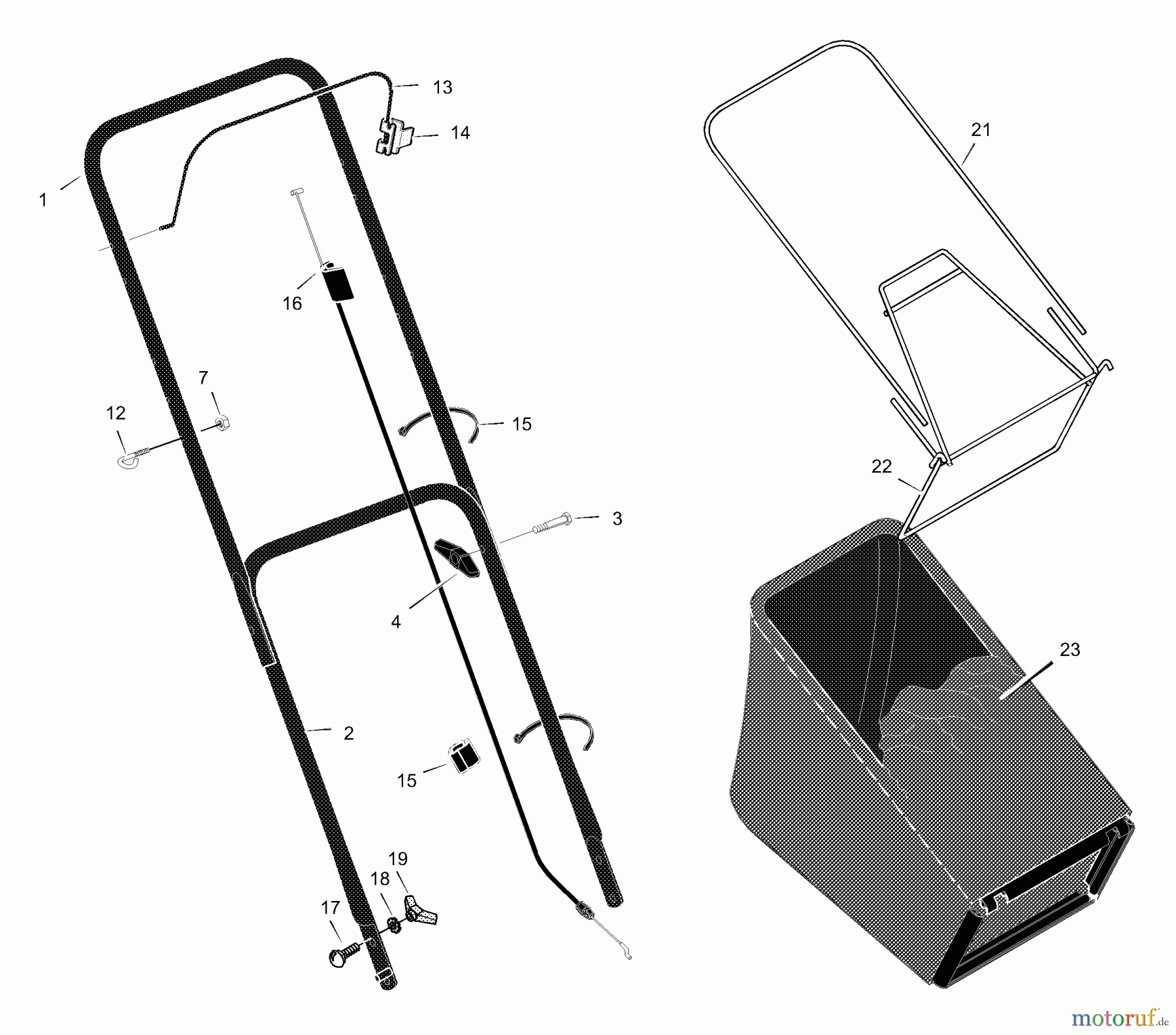  Murray Rasenmäher 22305x31B - Scotts 22