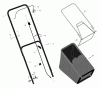 Murray 223230x683A - Stanley 22" Walk-Behind Mower (2001) Ersatzteile Handle & Bag Assembly