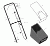 Murray 223230x683C - Stanley 22" Walk-Behind Mower (2002) Ersatzteile Handle And Bag Assembly