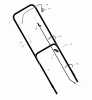 Murray 22405x30A - 22" Walk-Behind Mower (1999) Ersatzteile Handle Assembly