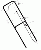 Murray 22405x32A - B&S/ 22" Walk-Behind Mower (1998) (Zellers) Ersatzteile Handle Assembly